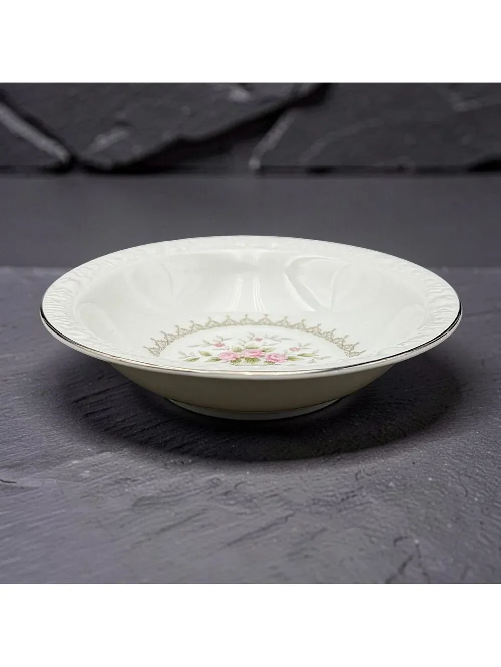 Vintage Harmony House Michelle 3653 Fine China 6 Pc Set Cups Plates Japan